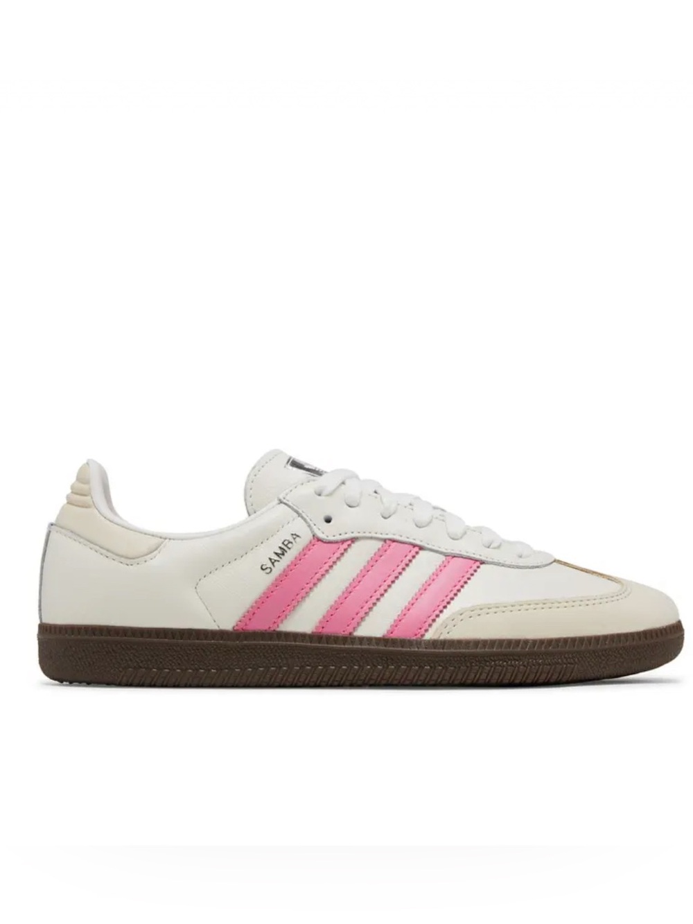 adidas Women’s Sneakers with White- Pink Stripes